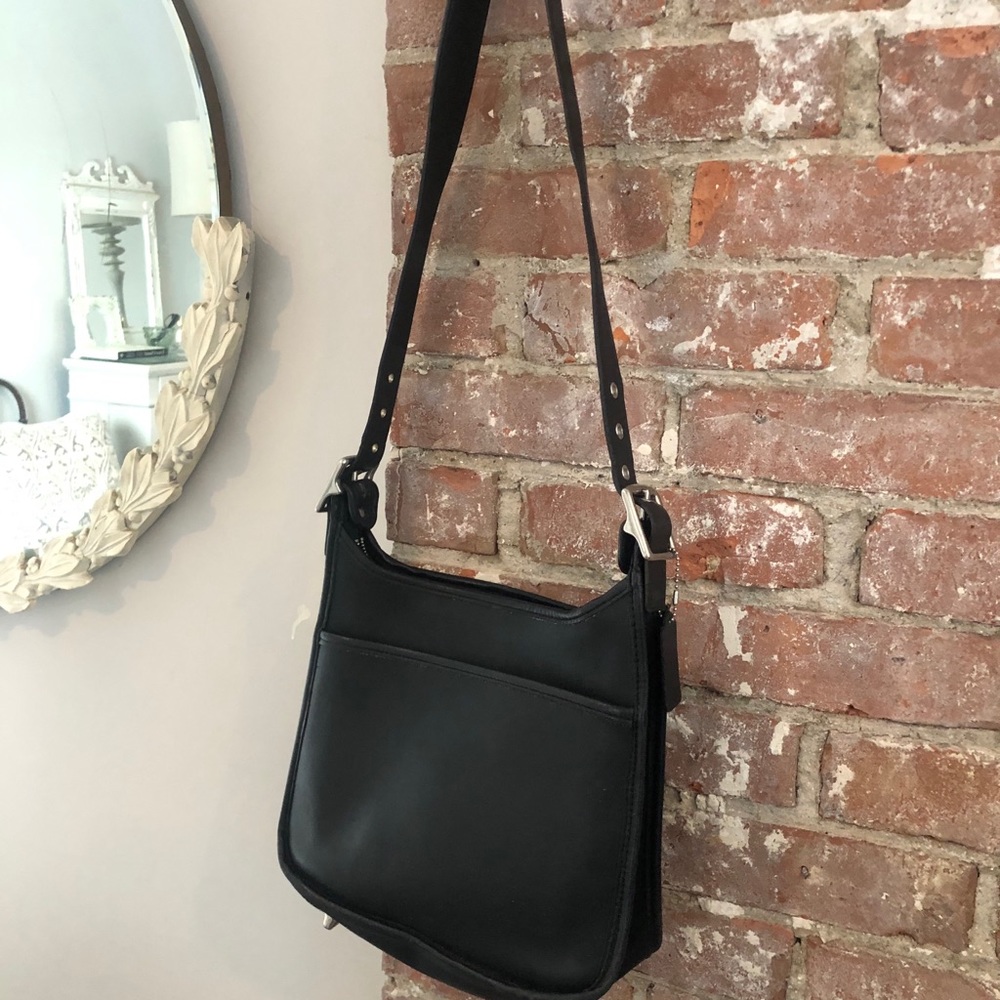 COACH... leather retro handbag